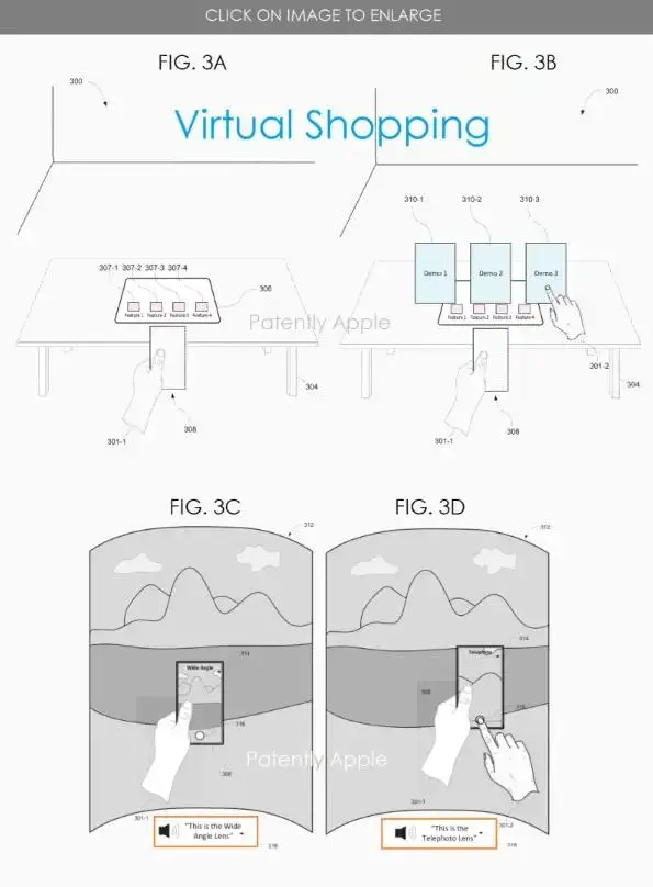 苹果新专利：可在Vision Pro中体验新款iPhone和iPad